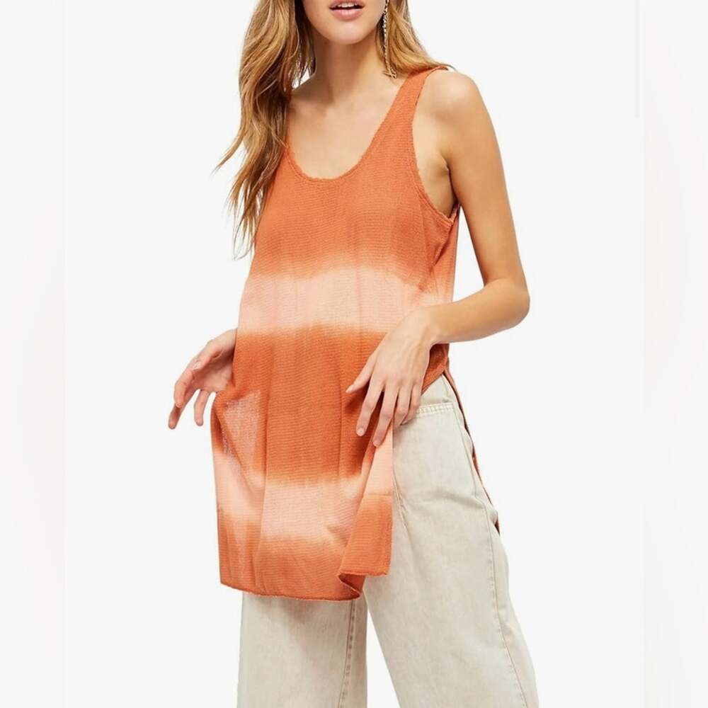 Free People Joni Maxi Tee Tunic size Medium